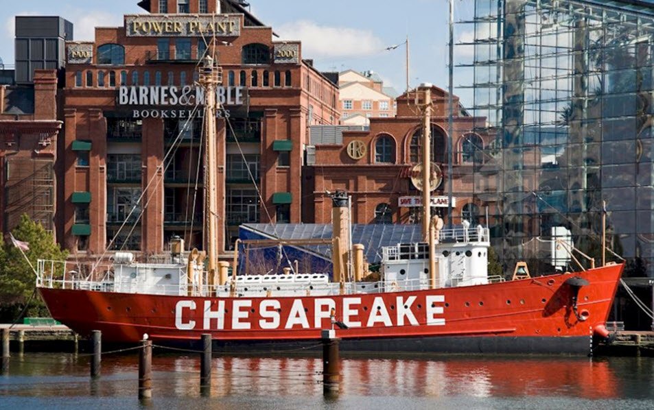 Historic Ships in Baltimore, Maryland, USA